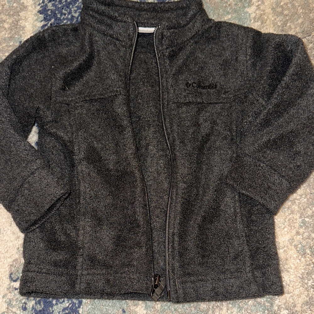 Columbia Charcoal Fleece Jacket